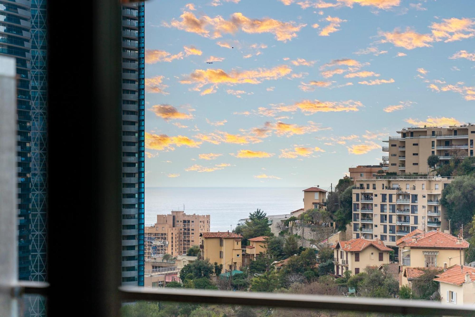 5mn Monaco - Vue mer - Parking - Piscine - BB Leilighet Beausoleil Eksteriør bilde