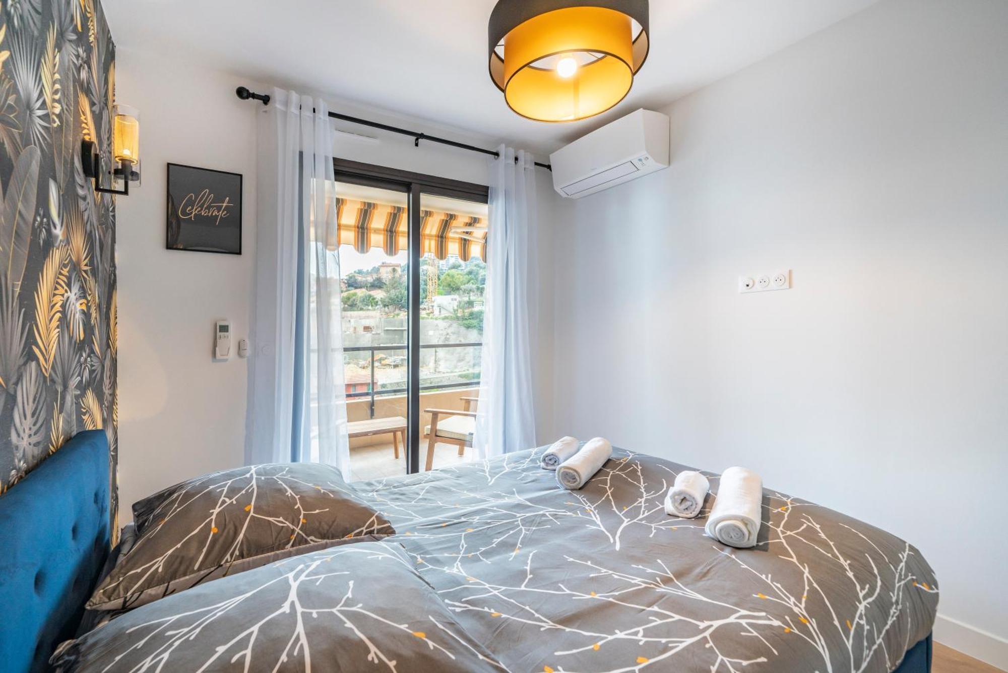 5mn Monaco - Vue mer - Parking - Piscine - BB Leilighet Beausoleil Eksteriør bilde